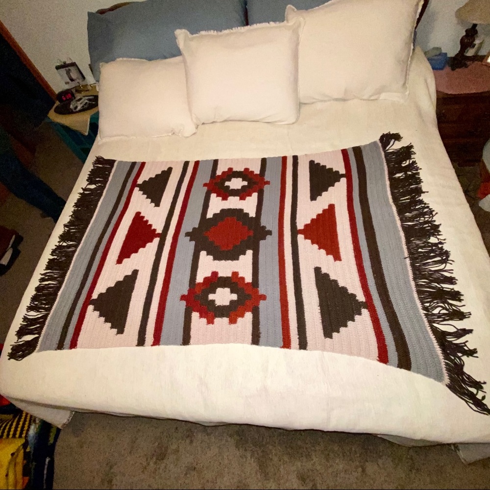 HANDMADE afghan blanket